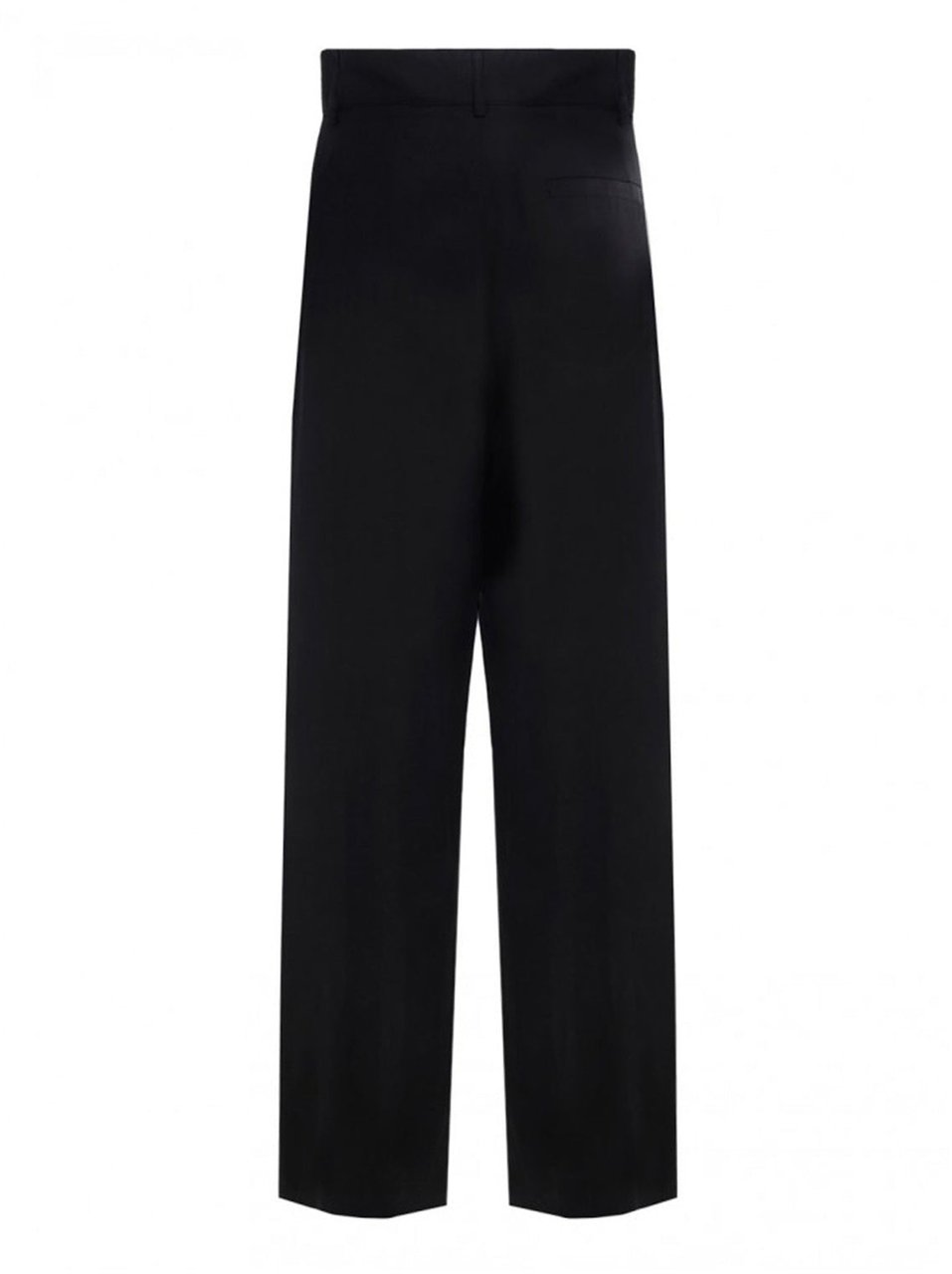 Ferragamo Salvatore Ferragamo Silk And Linen Pants Zwart