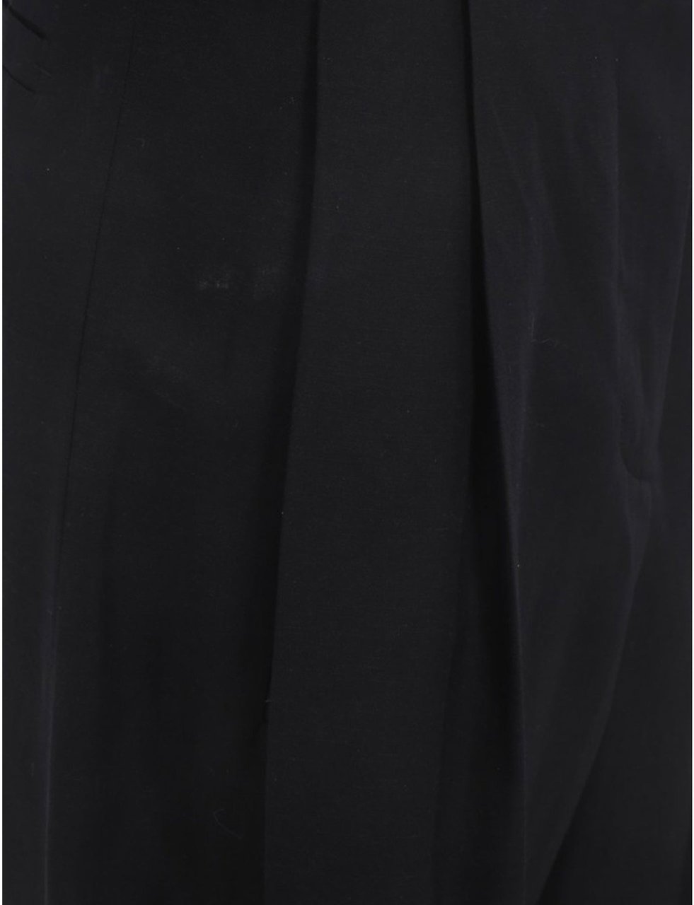 Ferragamo Salvatore Ferragamo Silk And Linen Pants Zwart