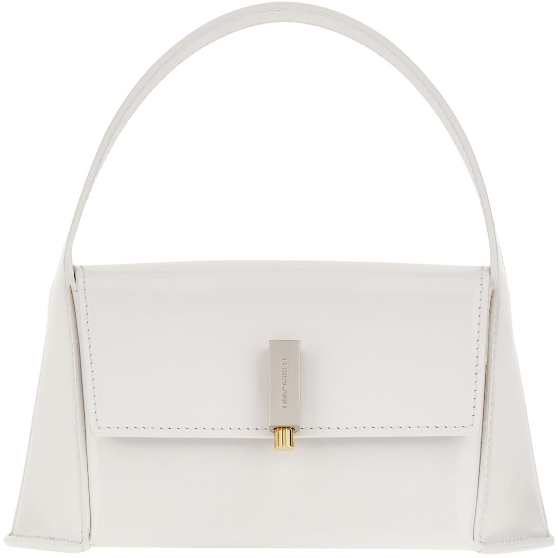 Ferragamo Ferragamo White leather mini handbag Wit