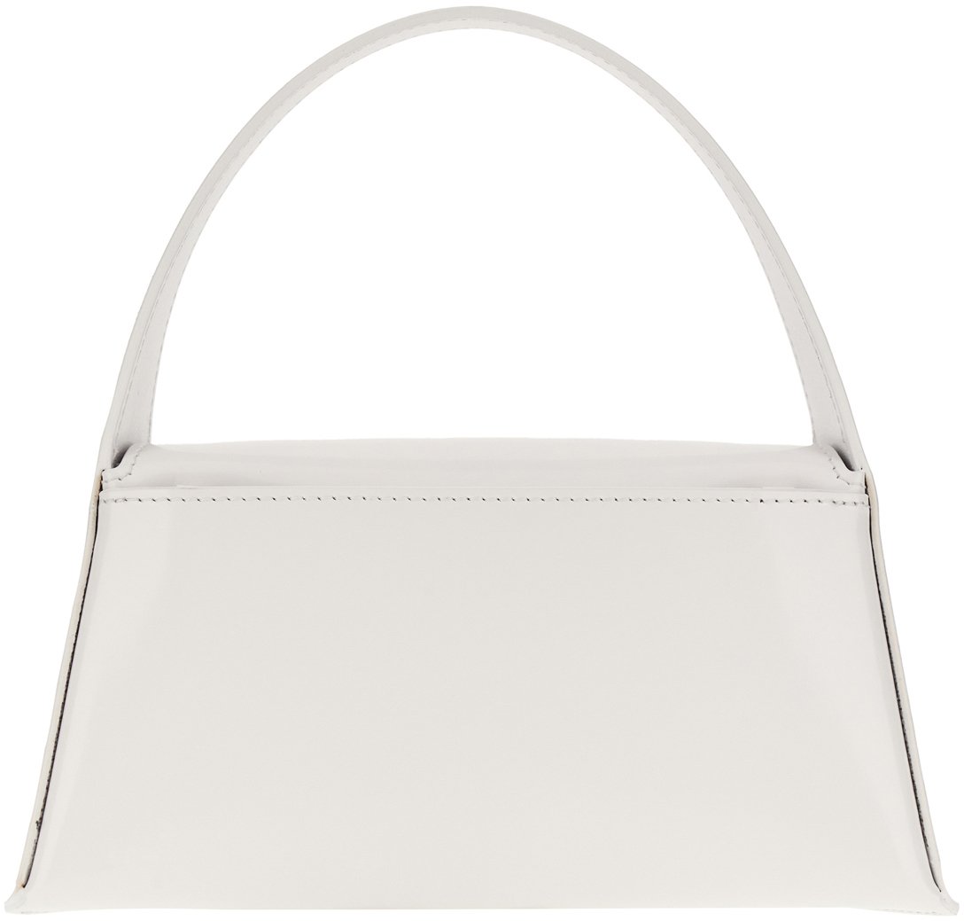 Ferragamo Ferragamo White leather mini handbag Wit