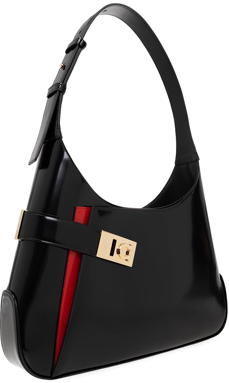 Ferragamo Salvatore Ferragamo Arch Hobo Shoulder Bag Grijs