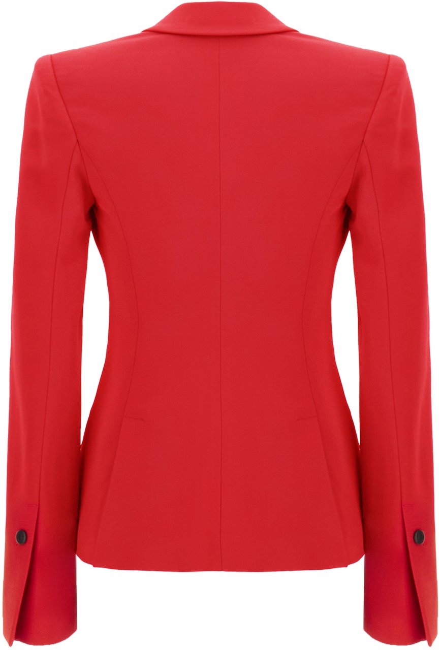 Ferragamo Ferragamo Red wool blazer Rood