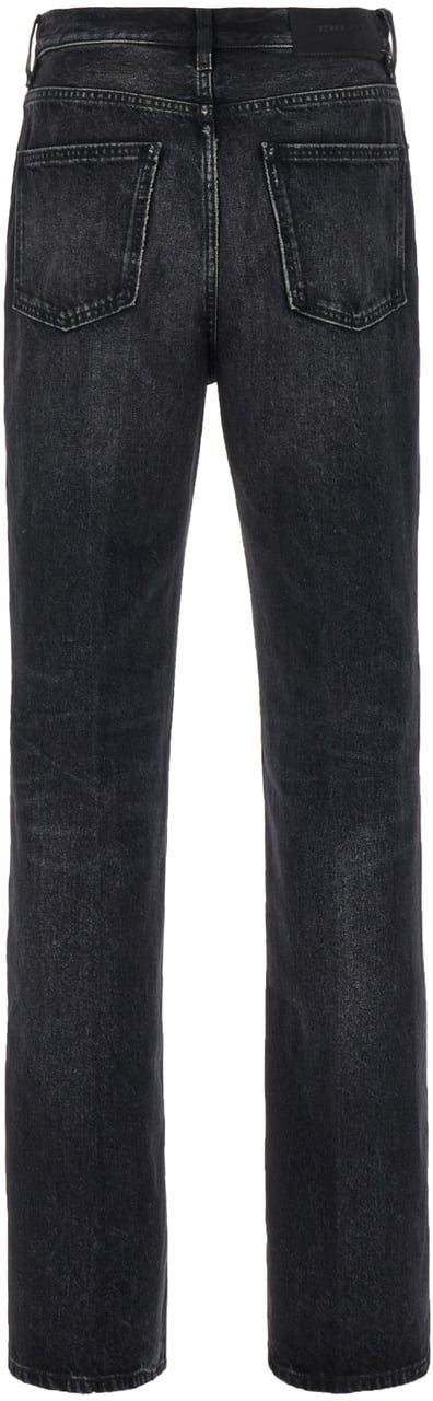 Ferragamo Ferragamo Black denim jeans Zwart