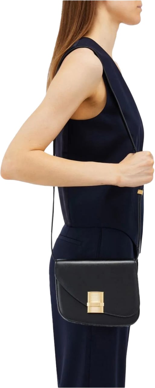 Ferragamo Shoulder Bags Black Zwart