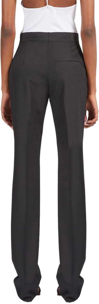 Ferragamo Trousers Black Zwart