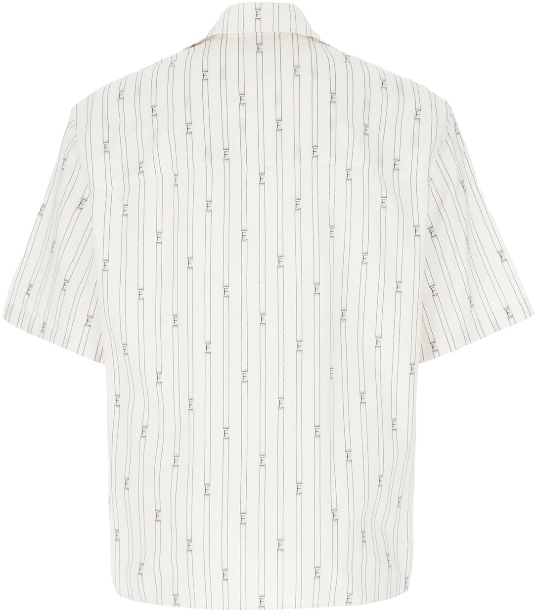 Ferragamo Ferragamo Embroidered poplin shirt Divers