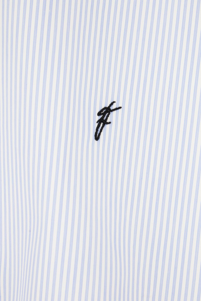 Ferragamo Ferragamo Embroidered poplin shirt Divers