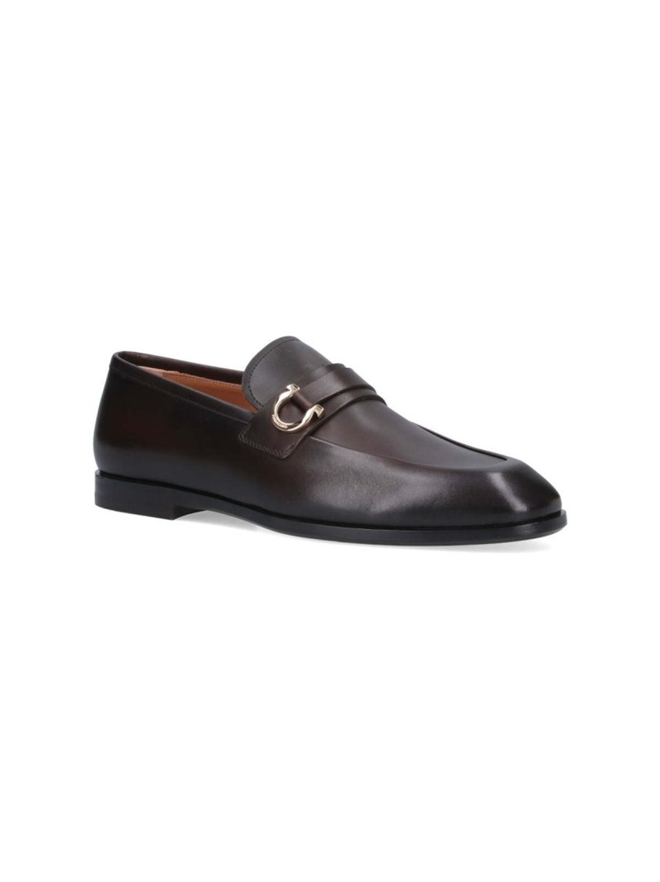 Ferragamo "Gancini" Loafers Brown Bruin