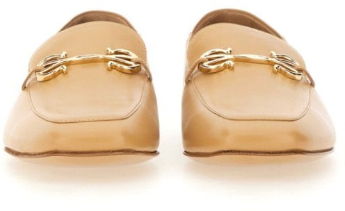 Ferragamo "Louis" Loafer Neutraal