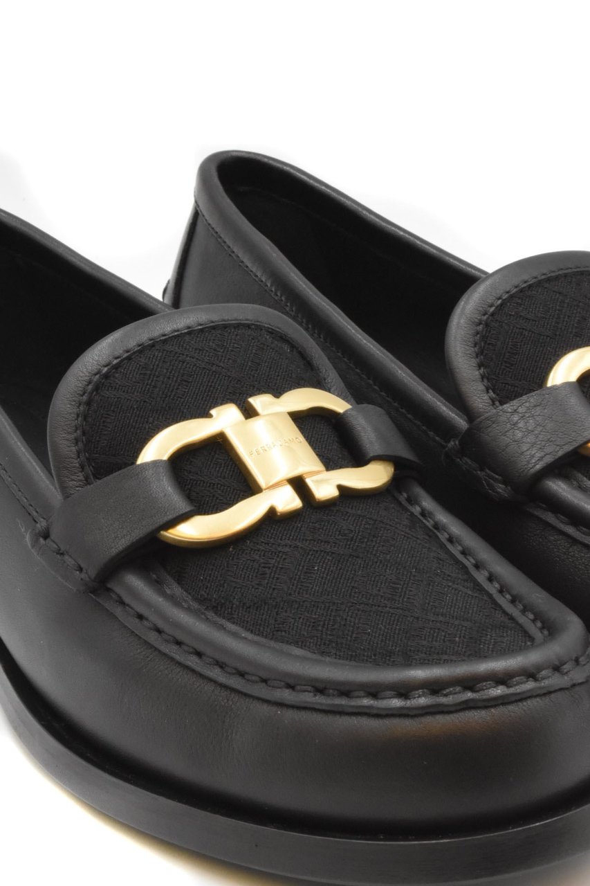Ferragamo Moccasins Black Zwart
