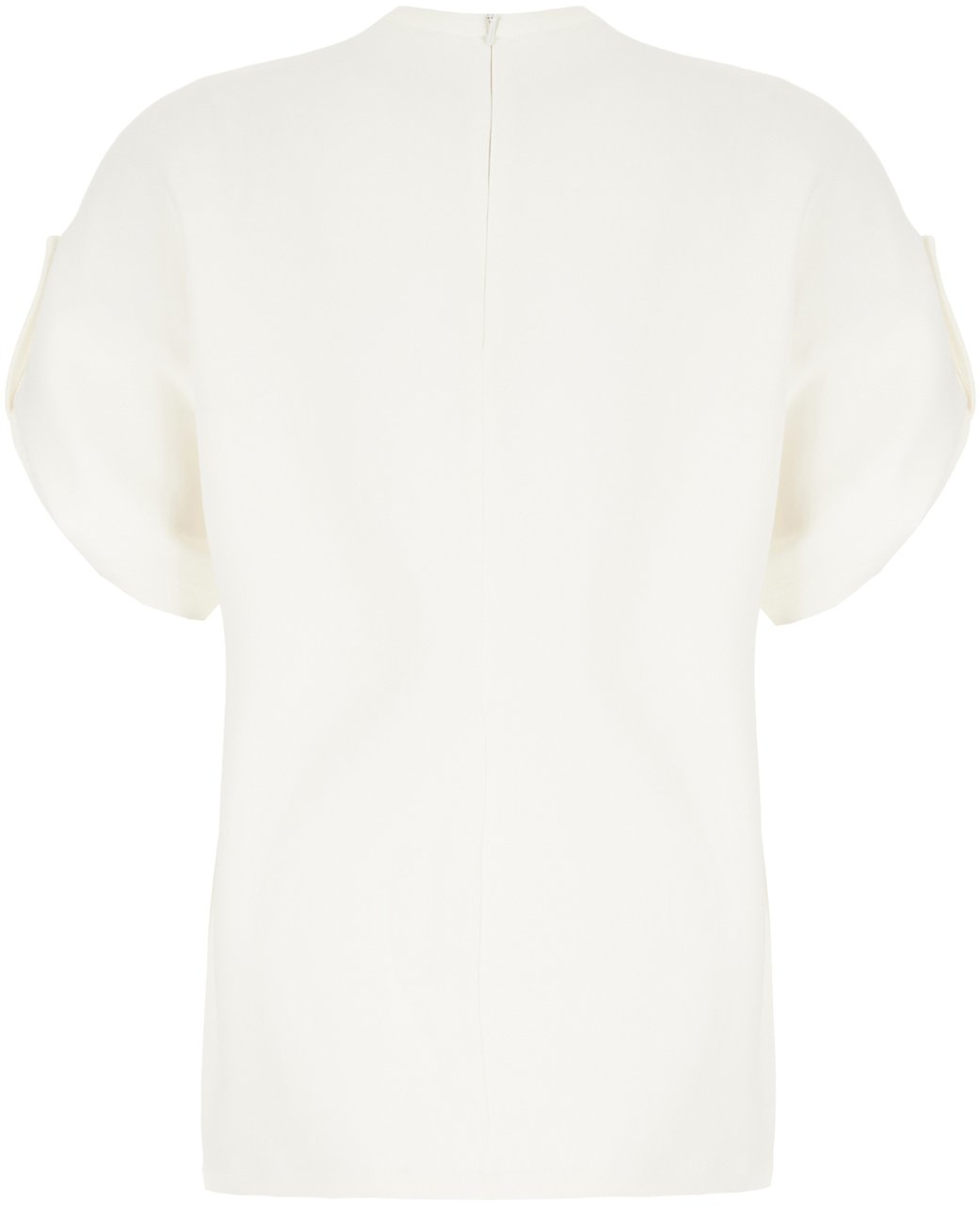 Ferragamo Ferragamo White stretch viscose blouse Wit