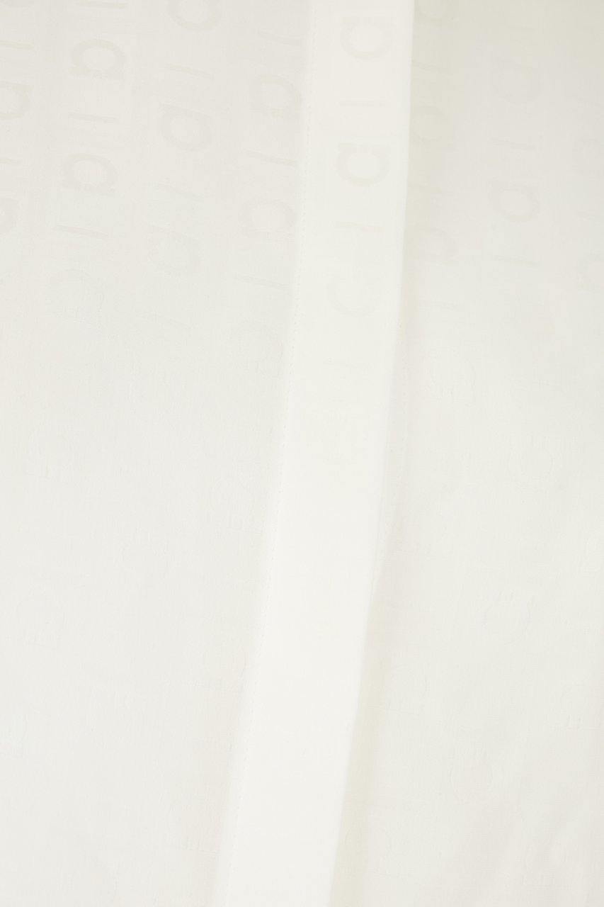 Ferragamo Ferragamo White silk shirt Wit