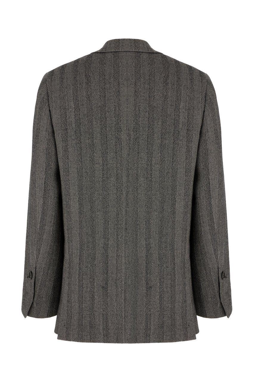 Ferragamo Ferragamo Embroidered stretch wool blend blazer Divers