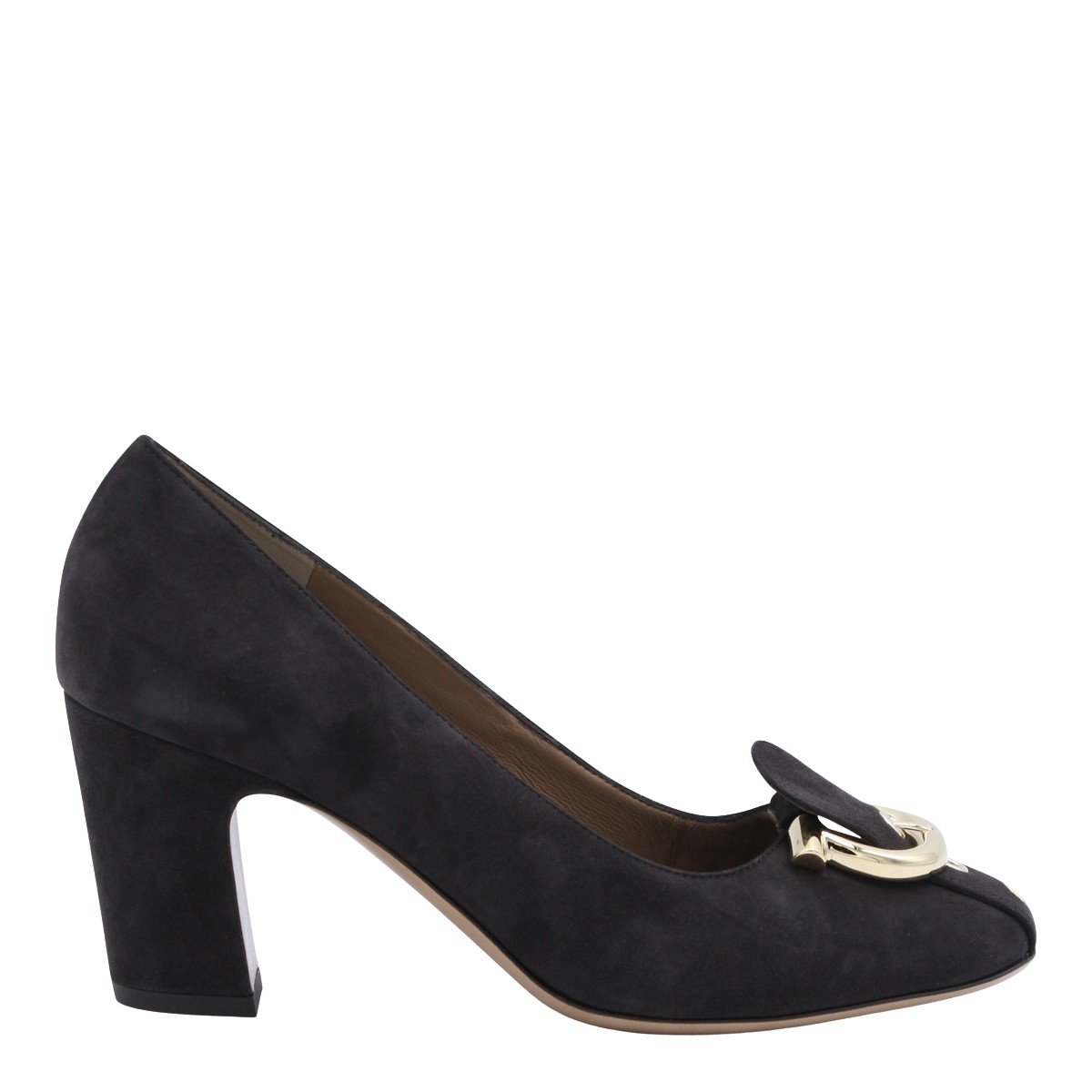 Ferragamo Pointed-Toe Pumps with High Stiletto Heel Zwart