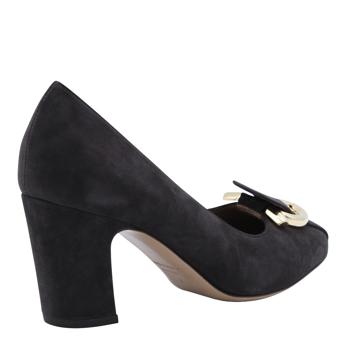 Ferragamo Pointed-Toe Pumps with High Stiletto Heel Zwart
