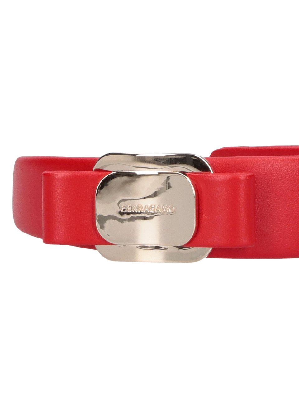 Ferragamo "Vara" Headband – Red Neutraal