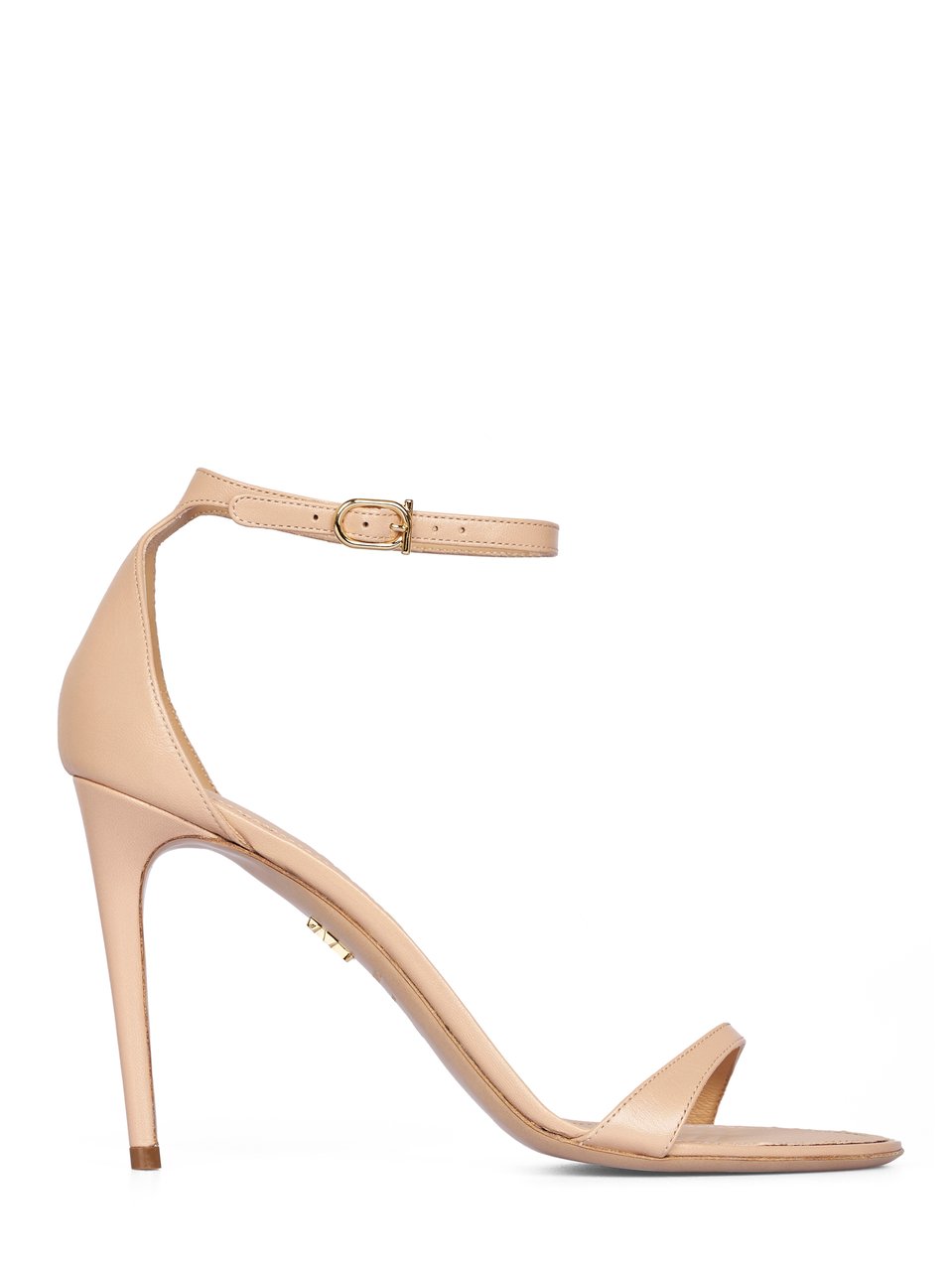 Ferragamo High Heel Sandals with Adjustable Ankle Strap Neutraal