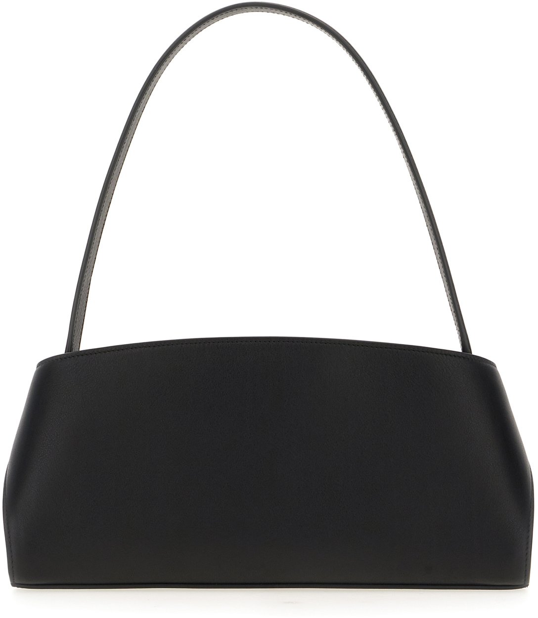 Ferragamo Black leather Hug handbag Zwart