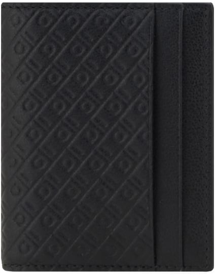 Ferragamo Ferragamo Black Calf Leather Bos Taurus Wallet Zwart