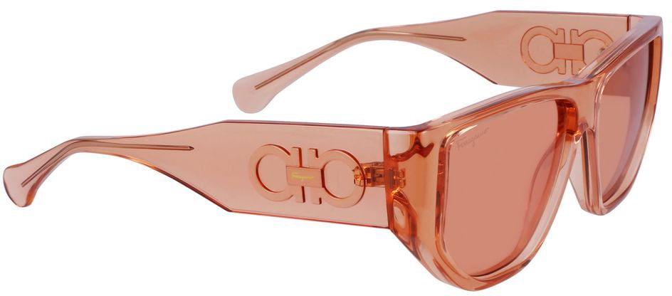 Ferragamo Orange Injected Sunglasses Oranje