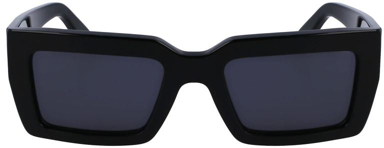 Ferragamo Black Acetate Sunglasses Zwart