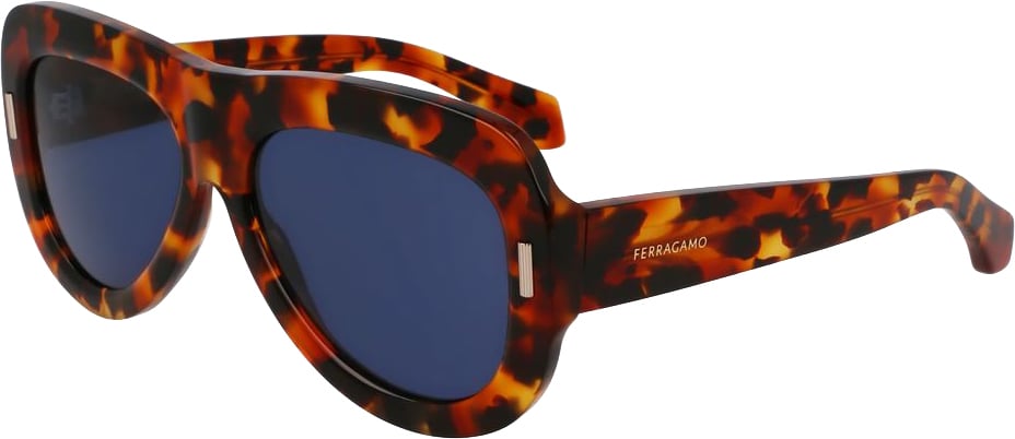 Ferragamo Brown Acetate Sunglasses Bruin