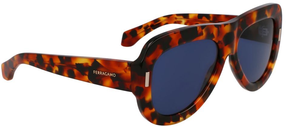 Ferragamo Brown Acetate Sunglasses Bruin