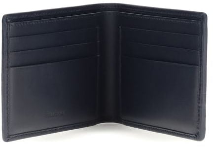 Ferragamo Ferragamo Gray Calf Leather Bos Taurus Wallet Grijs