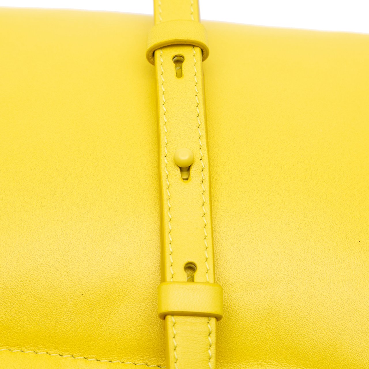 Ferragamo Padded Leather Viva Bow Crossbody Geel