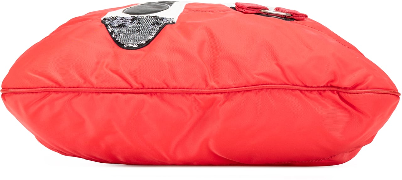 Ferragamo Nylon Vara Shoes Satchel Rood