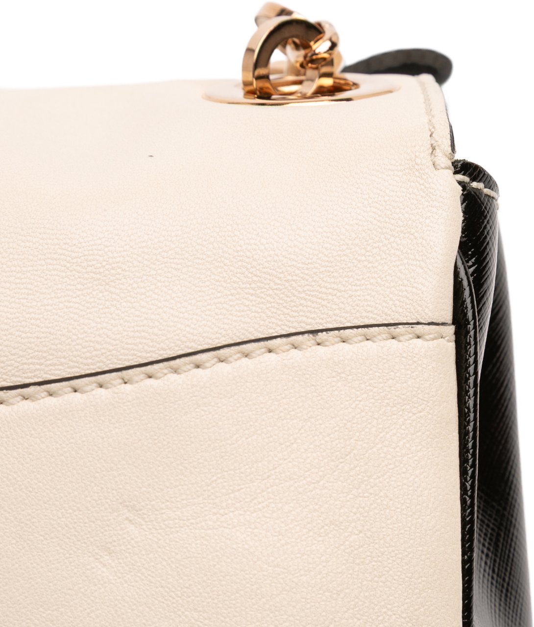 Ferragamo Leather Double Gancini Shoulder Bag Wit