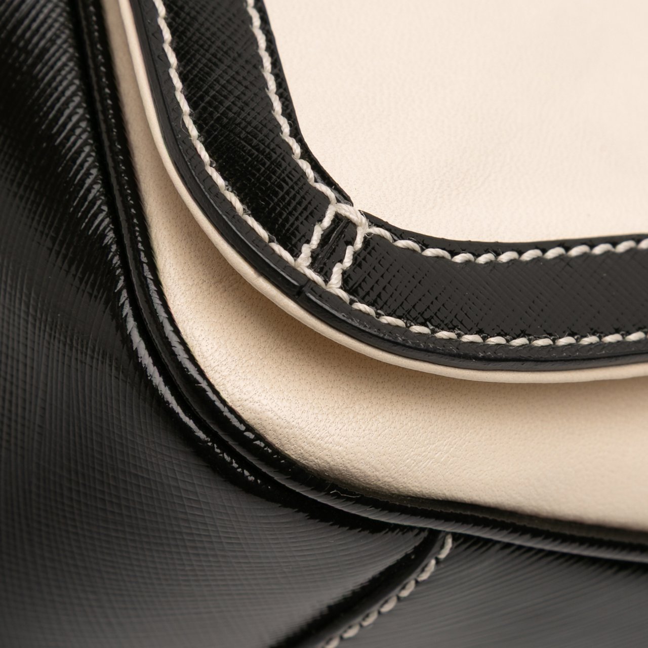 Ferragamo Leather Double Gancini Shoulder Bag Wit