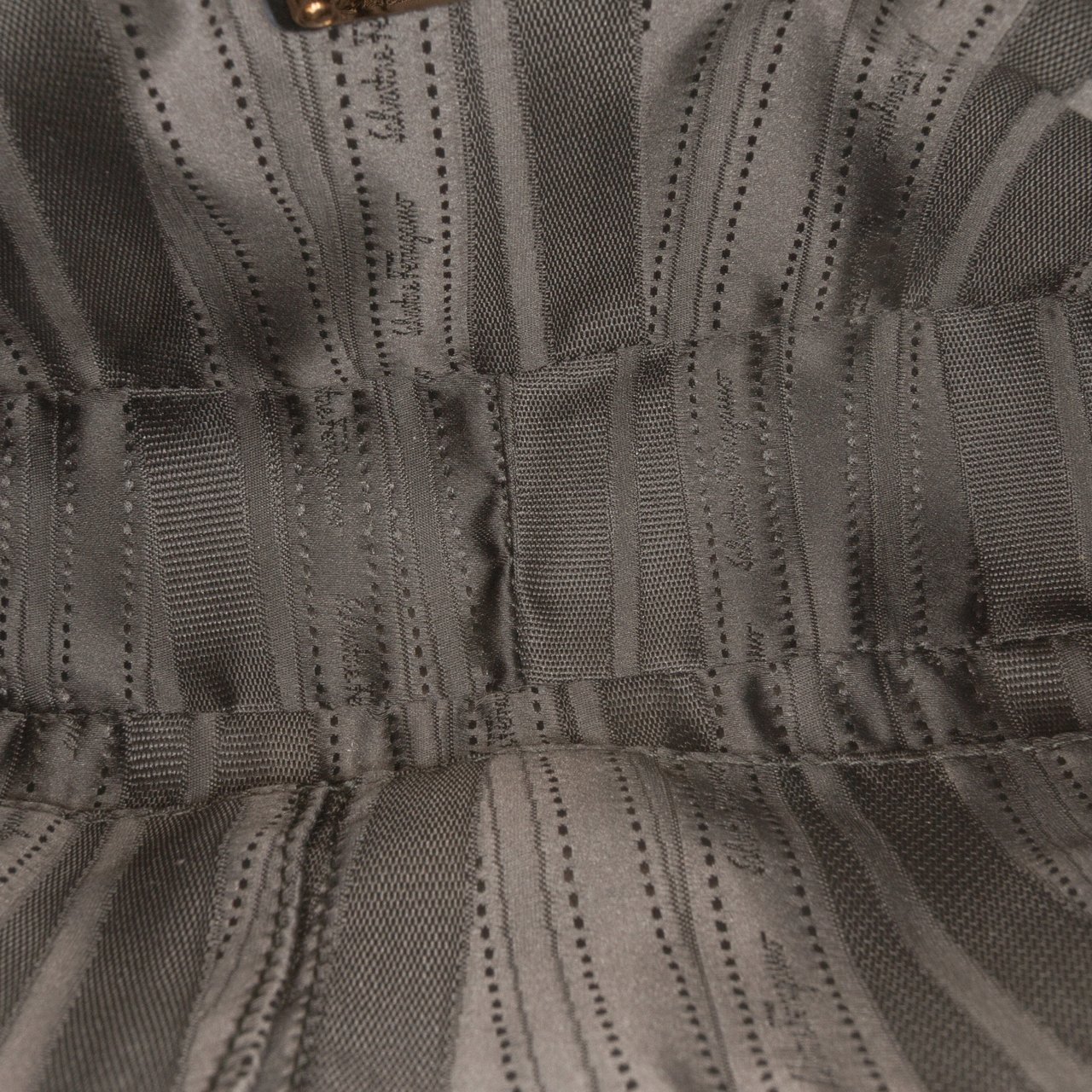 Ferragamo Leather Double Gancini Shoulder Bag Wit