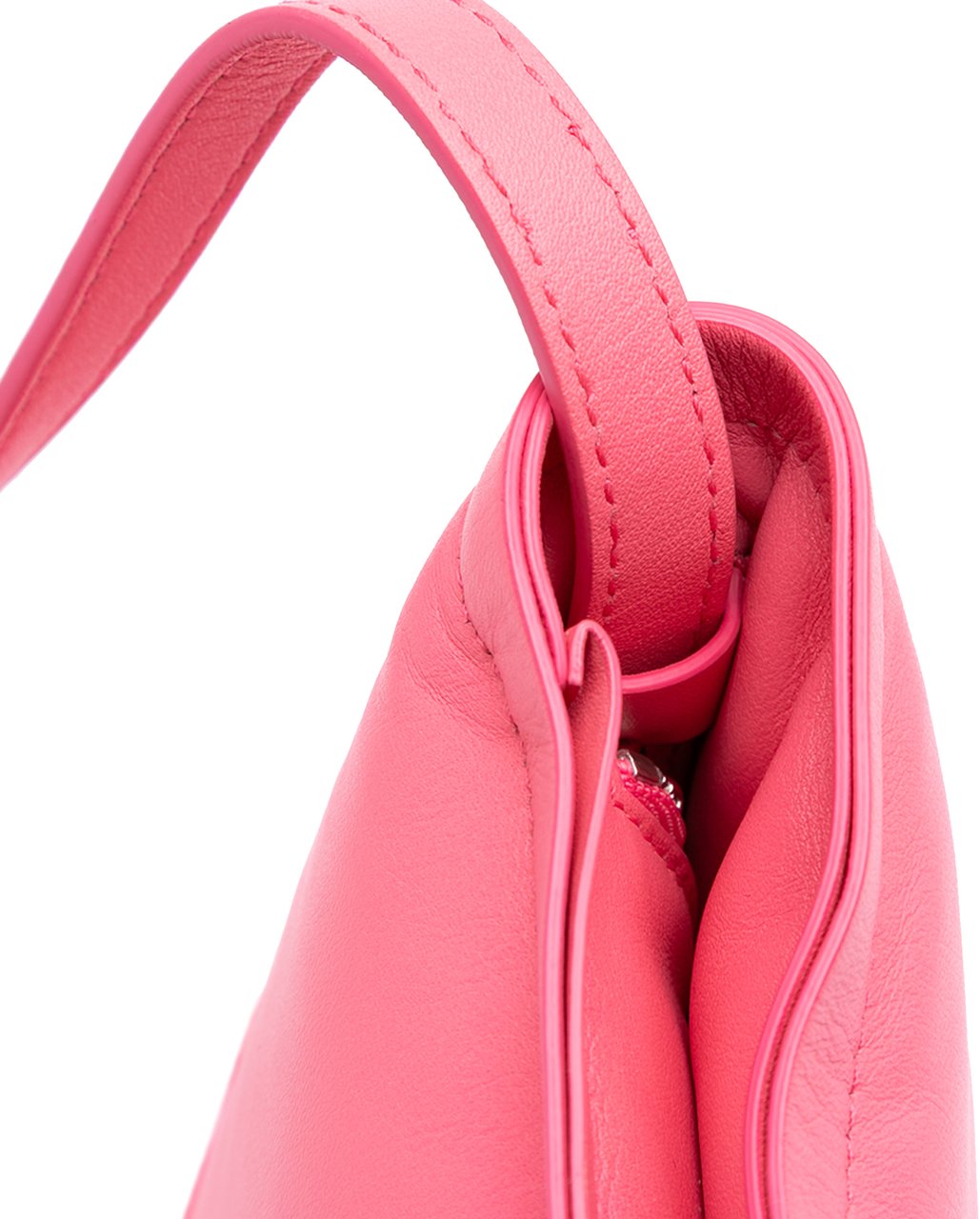 Ferragamo Mini Padded Leather Viva Bow Crossbody Roze