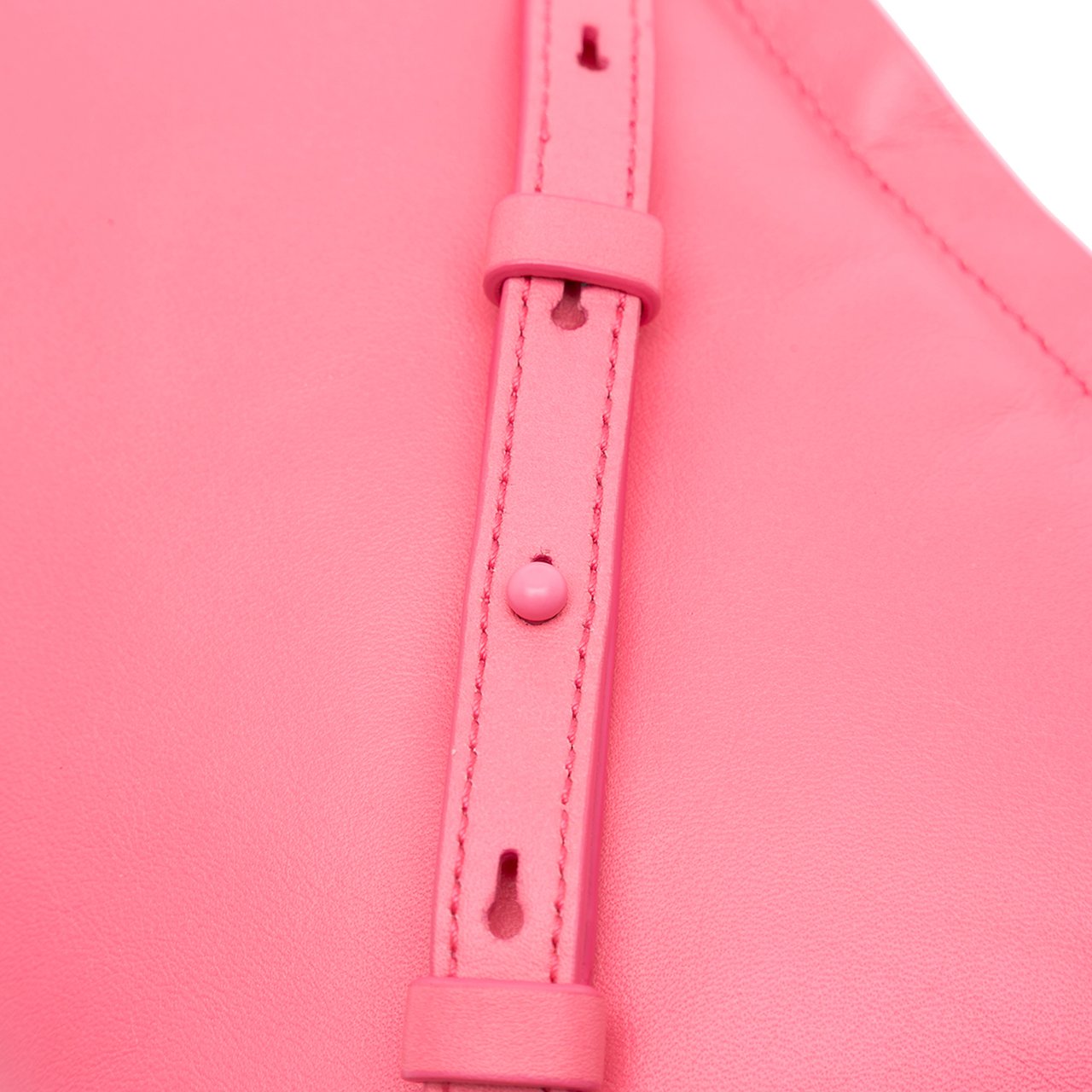 Ferragamo Mini Padded Leather Viva Bow Crossbody Roze