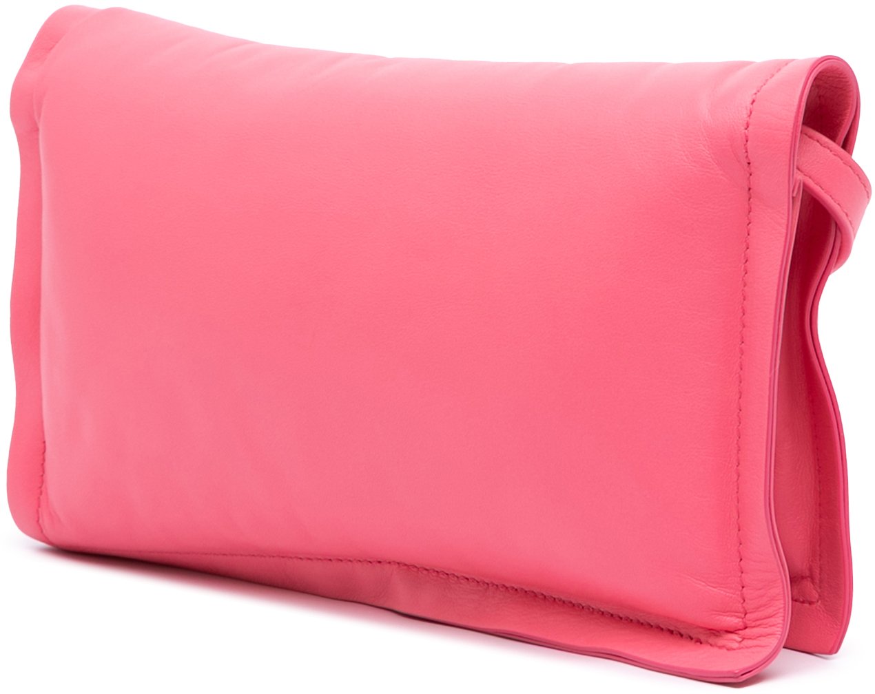Ferragamo Mini Padded Leather Viva Bow Crossbody Roze
