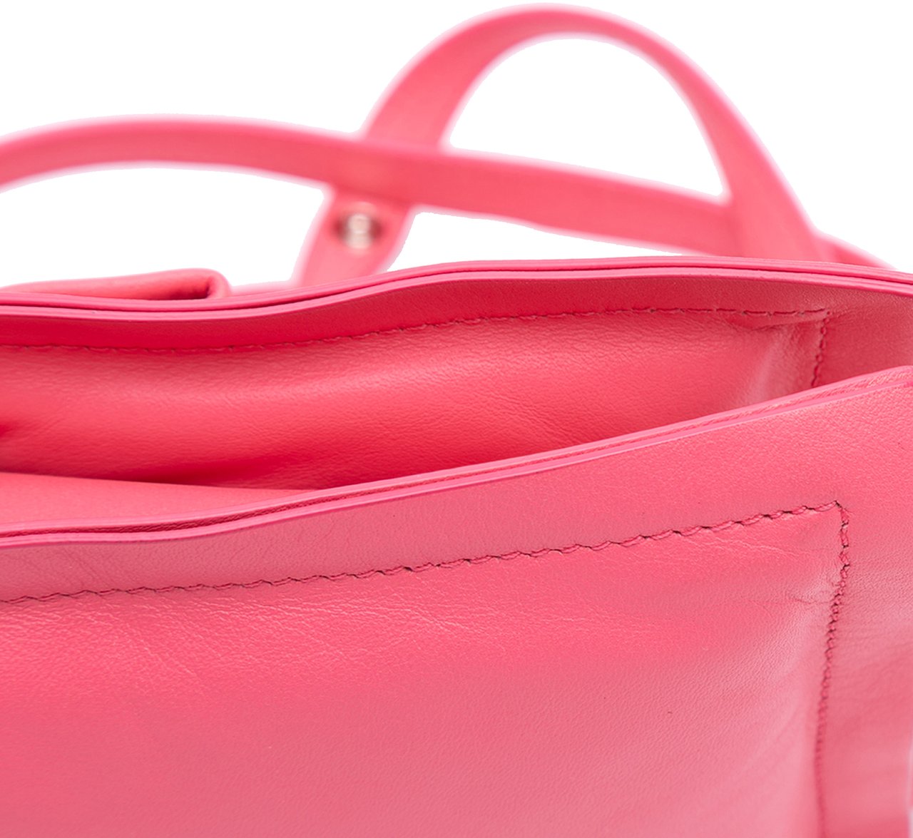 Ferragamo Mini Padded Leather Viva Bow Crossbody Roze