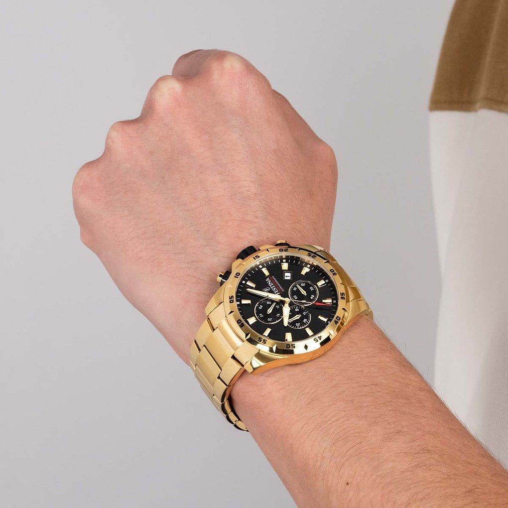 Festina Chrono Sport - Horloge - Zwart Goud