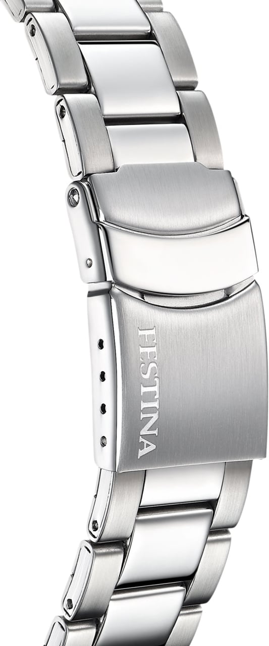 Festina Multifunction - Horloge - Zwart Zilver