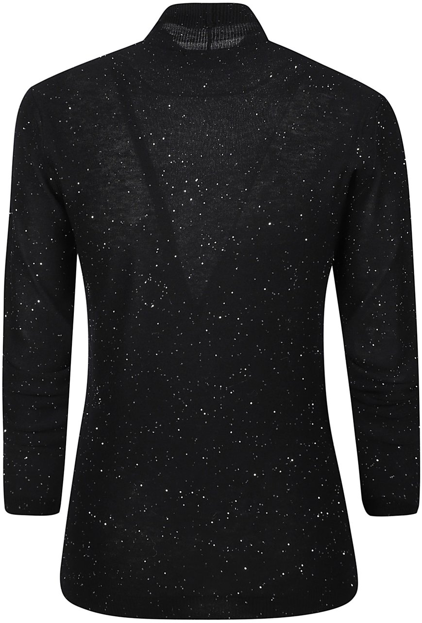 Fabiana Filippi Turtle Neck Sweater Black Zwart