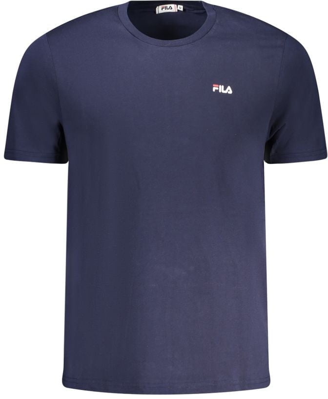 Fila Blue Organic Cotton Men's T-Shirt Blauw