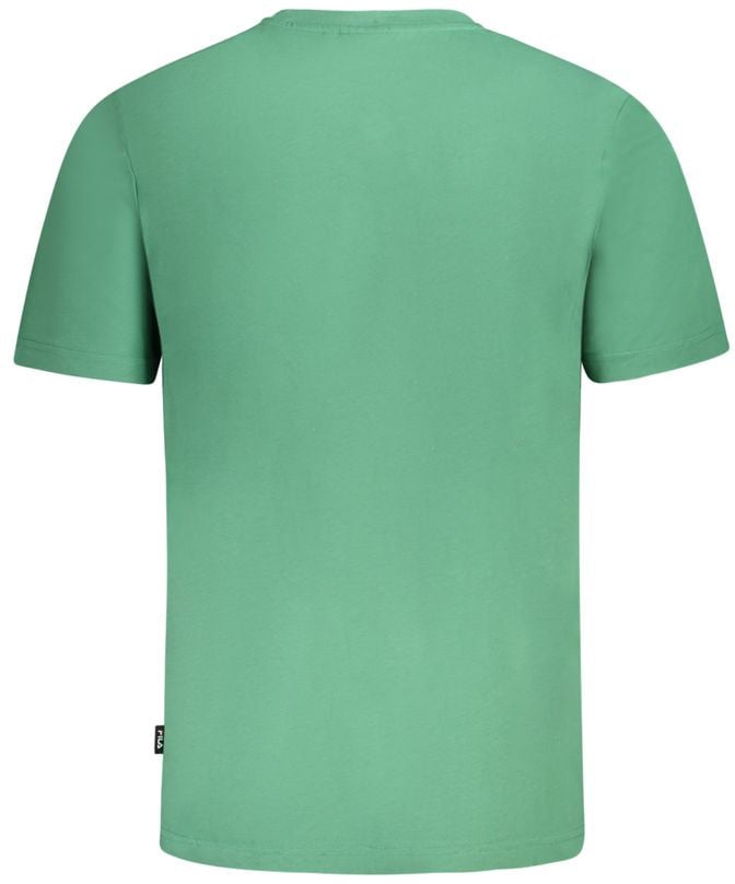 Fila Verde Cotton Men T-Shirt Groen