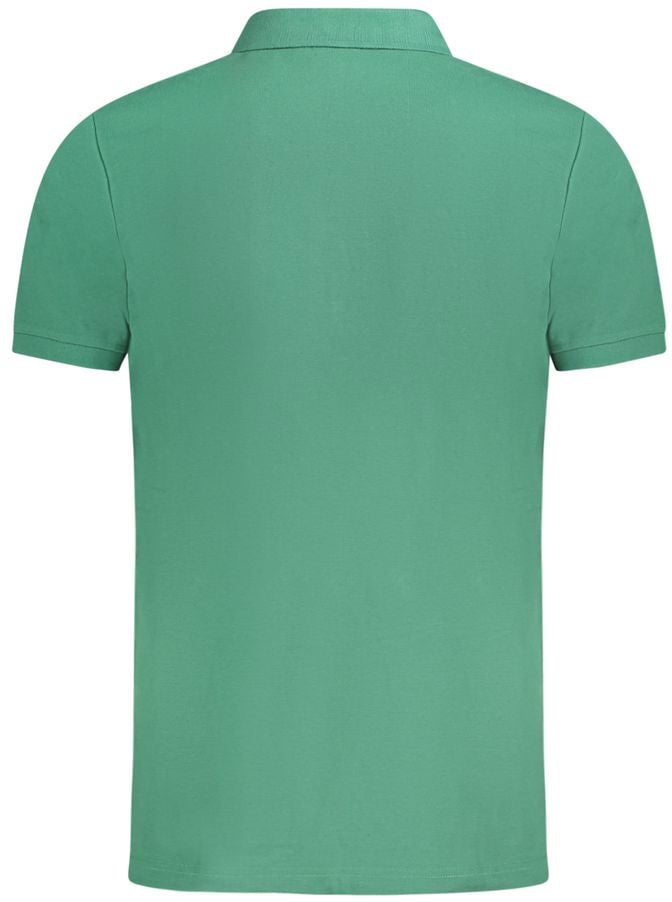 Fila Verde Cotton Men Polo Groen