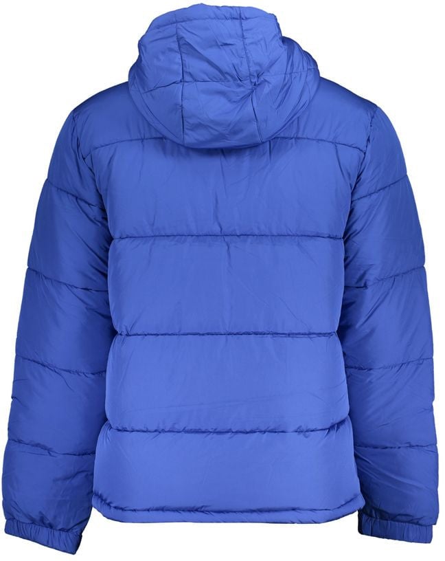Fila Blue Polyester Men's Jacket Blauw
