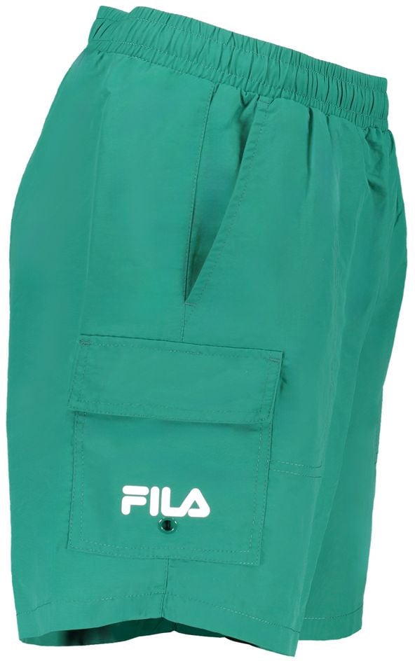 Fila Verde Poliammide Men's Swim Boxer Groen