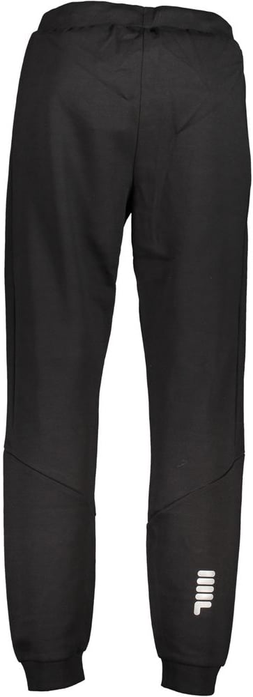 Fila Fila Black Cotton Men's Sweatpant Zwart