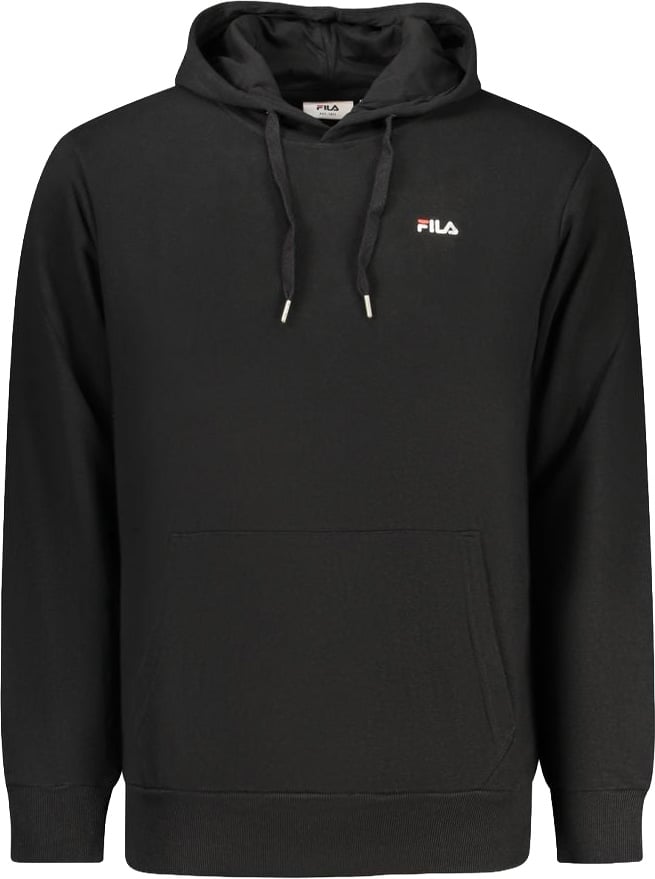 Fila Black Cotton Men's Hoodie Zwart