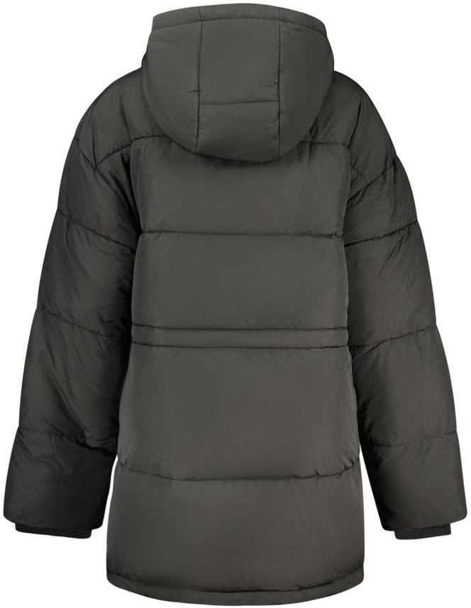 Fila Black Polyester Women Jacket Zwart