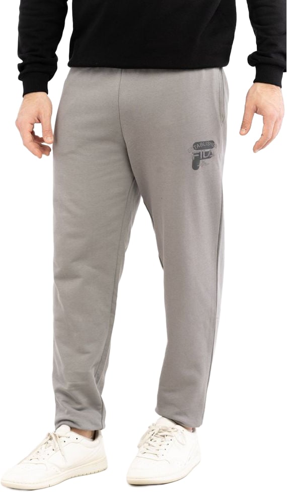 Fila Fila Blue Cotton Joggers (Workout Pants) Blauw
