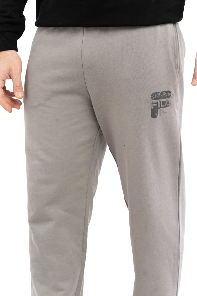 Fila Fila Blue Cotton Joggers (Workout Pants) Blauw